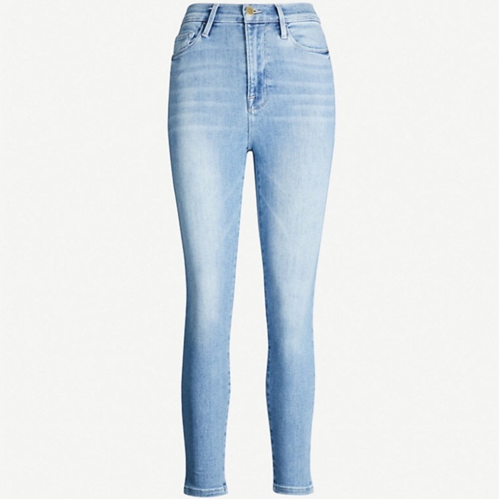 Frame Denim Jeans Ali High Rise Cigarette Riptide - Picture 3 of 8